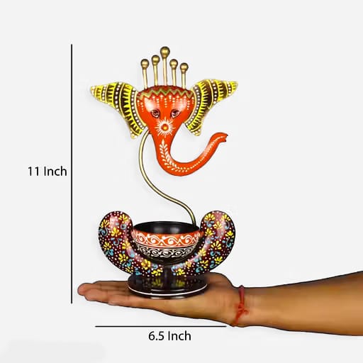 Vinayaka/Ganesha Iron Table Decorative lamps