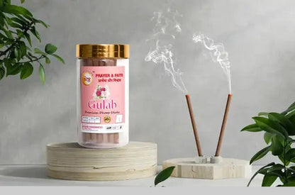 Shreshtha Premium Dry Dhoop (Rose, Sandal, Mogra, Kasturi) – (4X100G) 400G